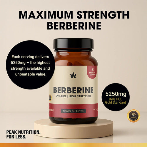 Advanced Berberine HCl+™ - Blood Sugar & Metabolic Support Capsules