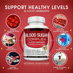 Blood Sugar Complex 940mg — 20-in-1 Glucose & Metabolism Support