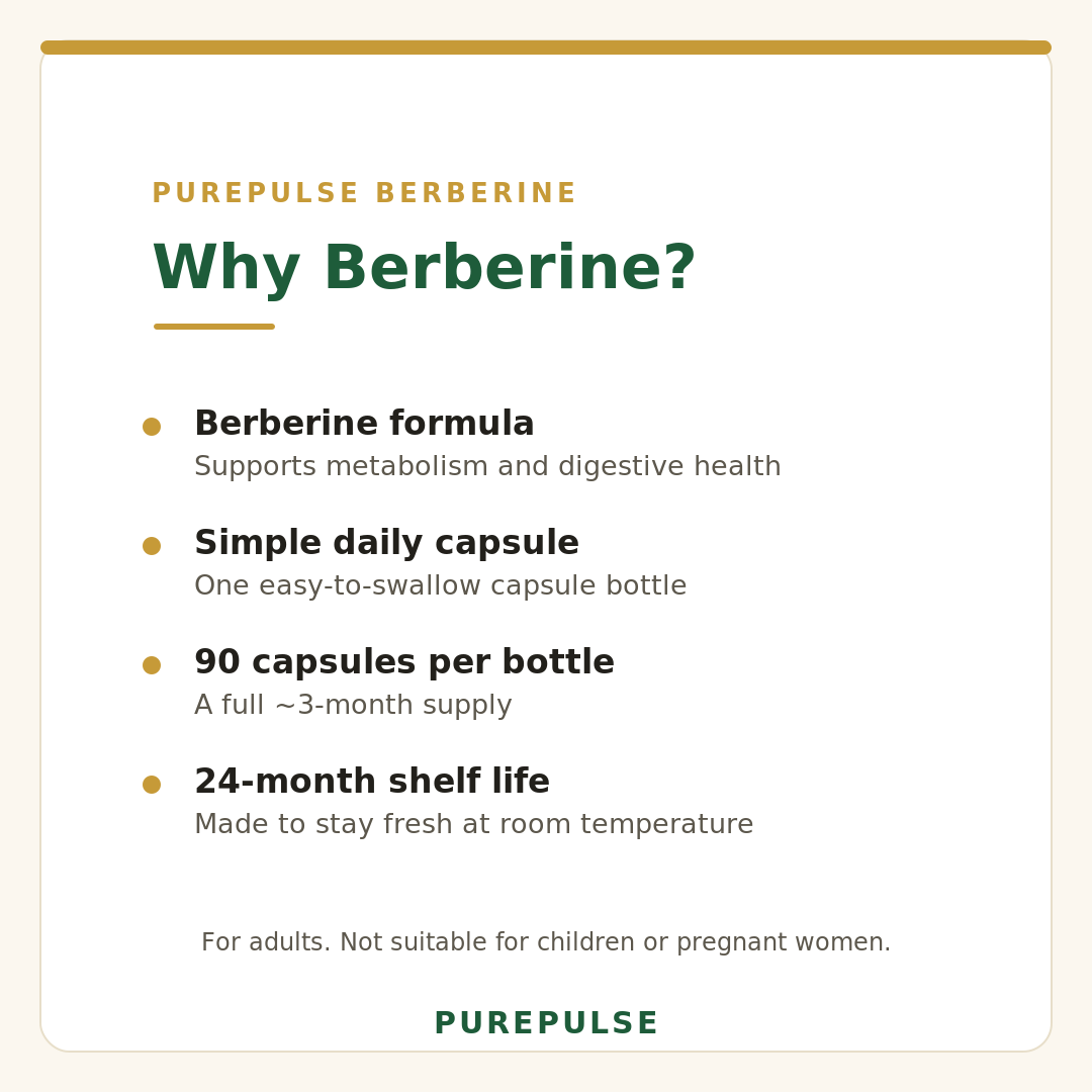 Advanced Berberine HCl+™ - Blood Sugar & Metabolic Support Capsules