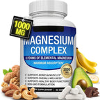 Magnesium Complex 1000mg — 8 Forms of Elemental Magnesium | 90 Capsules